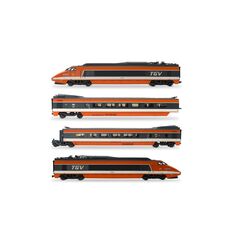 SNCF TGV Sud-Est version inauguration 1981 Coffret de 4 trains