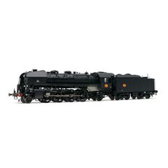 SNCF Dampflok 141 R 484 Hausbergen 3 Frontlampen Tender schwarz Ep.III DCS