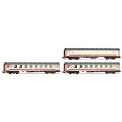 RENFE Coffret de 3 voitures 5000 voyageurs + 2x dept. Voitures de voyageurs avec UIC Régional Ep.V