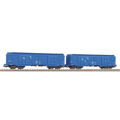 2er Set Grossraumg&uuml;terwagen 401Ka PKP VI