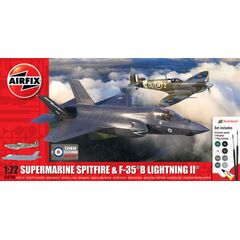 Spitfire Mk.Vc 'Then and Now' &amp; F-35B Lightning II