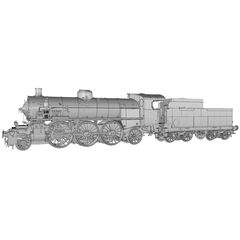 ARW02.HR2916-FS Dampflokomotive Gr. 685 089 1. Serie kurzer Kessel HISTORIC
