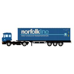 MAN F90 Container-Sattelzug Norfolkline