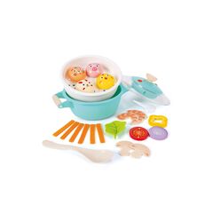 Petit chef de cuisine Set de cuisson à la vapeur Mochis colorés
