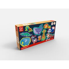 Dschungel-Freunde-Puzzle