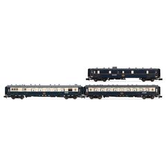 CIWL Set de 3 p. Coffret Edelweiss Pullman Express DD3 VPC Fleche d'Or + VP Étoile du Nord Ep. II