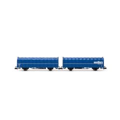 FS 2 Schiebeplanewagen Laails 2  Ausiliare Milano blau  Ep. IV-V