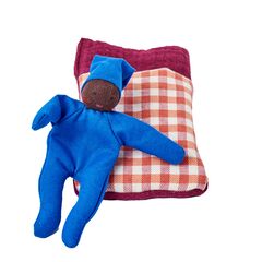 BABY avec sac de couchage carreau rouge