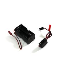 Batteriebox mit Schalter für Mignonzellen