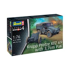 ARW90.03344-Krupp Protze KFZ 69 with 3 7cm Pak