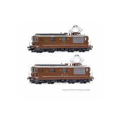 SEZ/BLS 2 Re4/4 177 Zweisimmen+173 Lötschental