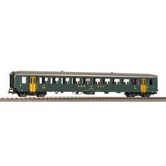 Voiture voyageurs CFF EW I 2ème classe 207-4 verte avec ancienne écriture Ep. V