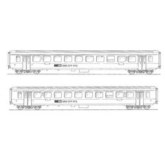 2er Set SBB NPZ EW I Wagen AB(exB)+ B AS-Türen SWISS EDITION - EXKLUSIV SCHWEIZ