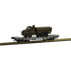 SBB PzTrsp-Wagen mit Henschel LKW HS 3-14 Rotzler SWISS EDITION - EXKLUSIV SCHWEIZ