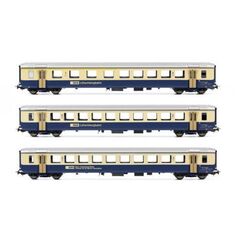 BLS 2 EW I AB+ B und 1 x BN B blau/beige AC Ep.V SWISS EDITION - EXKLUSIV SCHWEIZ