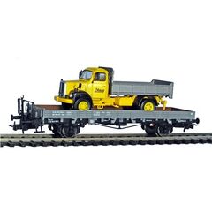 SBB Rungenwagen Km grau & Saurer 5DM Kipper STUAG SWISS EDITION - EXKLUSIV SCHWEIZ