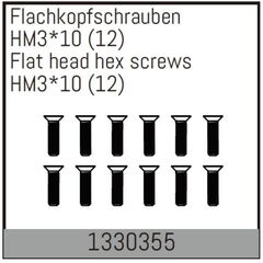 Vis hexagonale plate HM3*10mm 12PCS