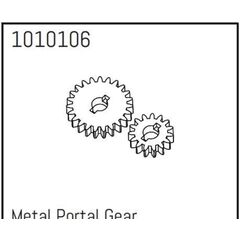 Metal Portal Gears - PRO Crawler 1:18