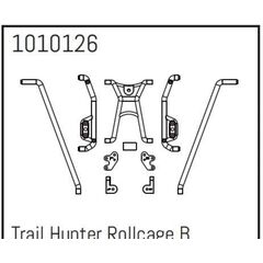 T-Hunter Rollcage Set B - PRO Crawler 1:18