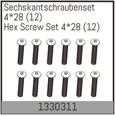 Sechskantschraubenset 4*28 (12)