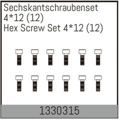 Sechskantschraubenset 4*12 (12)