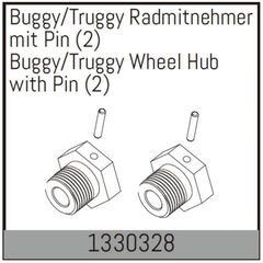Buggy/Truggy Radmitnehmer mit Pin (2)