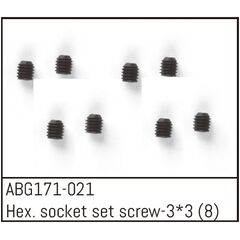 Hex. Socket Set Screw M3*3 (8)