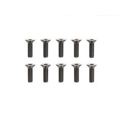 3x10mm Steel CS Hex Head Screws (10)