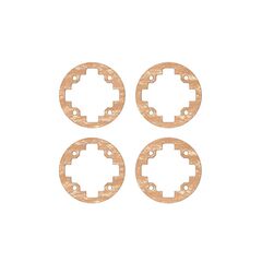 Gear Diff Unit Gasket (TRF419/420 TA07) 4pcs