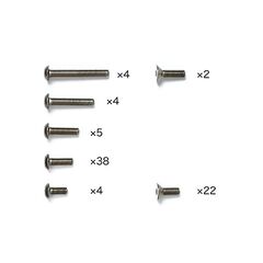 Set de vis en titane M-07 Concept