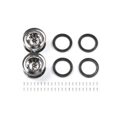 CR-01 40 Metal Plated Wheels 2pcs