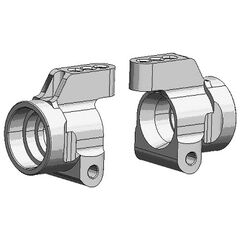 TRF201 Rear ALU Upright (0 Degree)