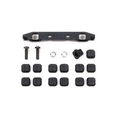 TT-02S Steel Adj.Suspension Mount (rear)