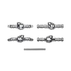 CC-02 B-Parts (Axle Housing) Matte Plated