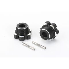Alu lightweight Wheel Hex Drive w/pins 23mm 2pcs.