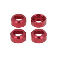 Shock Cap (rouge anodisé) 4pcs