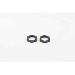 Wheel Hex Nuts 23mm(Matte Black) 2pcs
