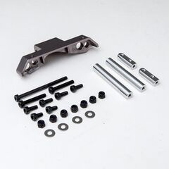 Gmade GS01 Front Axle Truss Upper Link Mount (Titanium Gray)