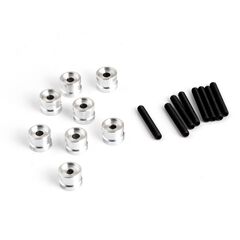 Gmade GS01 Aluminum extension rod spacers (8)