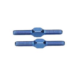 TITANIUM TURNBUCKLE M3x24mm (BLUE/2pcs)