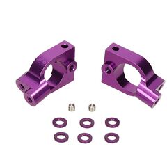ALUMINUM FRONT HUB CARRIER (13DEGREES/PURPLE)