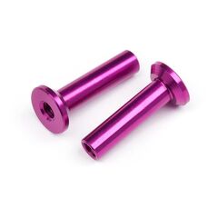 TCXX - STEERING ARM POST (PURPLE/2pcs)