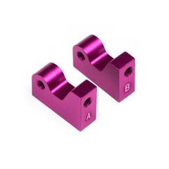 TCXX - ALUMINUM SERVO MOUNT SET (PURPLE)