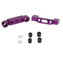 ALUMINIUM FRONT WISHBONEHOLDER 2MM (PRO3)