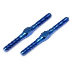 CYCLONE - TITANIUM TURNBUCKLE M3X34MM (BLUE/2PCS)