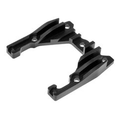 CYCLONE - ALUMINIUM MIDDLE CHASSIS HEATSINK (SCHWARZ)