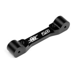 CYCLONE D4 - REAR SUSPENSION BLOCK (2 Degrees/Aluminum/Black)