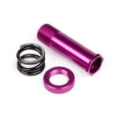 CYCLONE D4 - SERVO SAVER POST NUT SPRING SET (PURPLE)