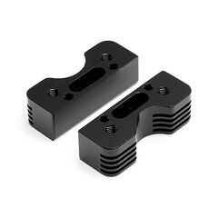 Trophy Serie - Set support moteur CNC (Noir)