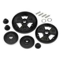 FORMULA TEN - SPUR GEAR / DIFF GEAR SET (75T/87T/48P)